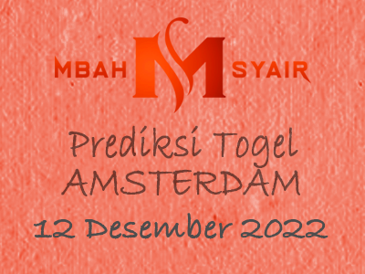 Kode Syair Amsterdam 12 Desember 2022 Hari Senin