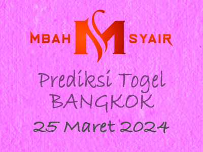 Kode Syair Bangkok 25 Maret 2024 Hari Senin