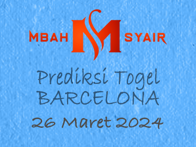 Kode Syair Barcelona 26 Maret 2024 Hari Selasa