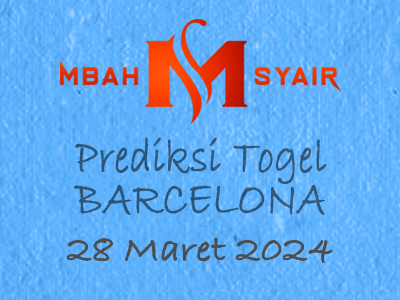 Kode Syair Barcelona 28 Maret 2024 Hari Kamis