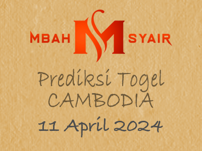 Kode Syair Cambodia 11 April 2024 Hari Kamis