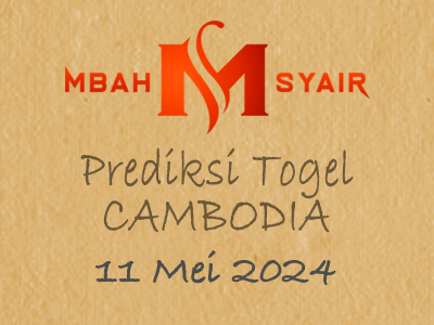 Kode Syair Cambodia 11 Mei 2024 Hari Sabtu
