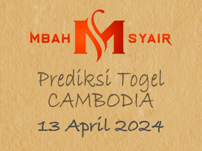 Kode Syair Cambodia 13 April 2024 Hari Sabtu