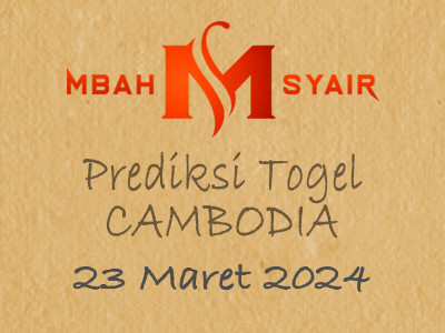 Kode Syair Cambodia 23 Maret 2024 Hari Sabtu