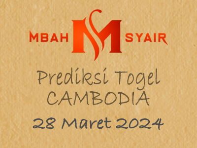 Kode Syair Cambodia 28 Maret 2024 Hari Kamis