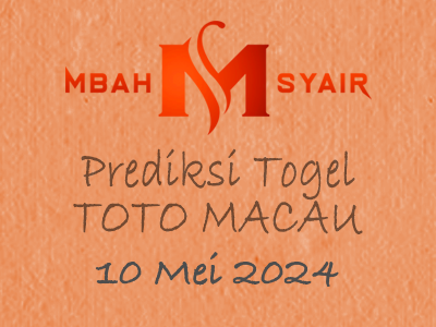 Kode Syair Macau 10 Mei 2024 Hari Jumat