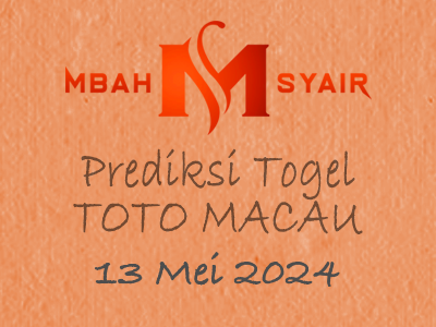 Kode Syair Macau 13 Mei 2024 Hari Senin