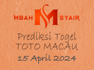 Kode Syair Macau 15 April 2024 Hari Senin