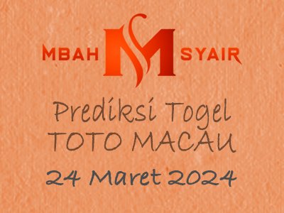 Kode Syair Macau 24 Maret 2024 Hari Minggu