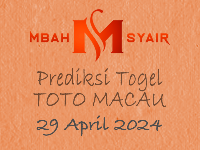 Kode Syair Macau 29 April 2024 Hari Senin