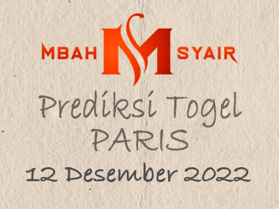 Kode Syair Paris 12 Desember 2022 Hari Senin