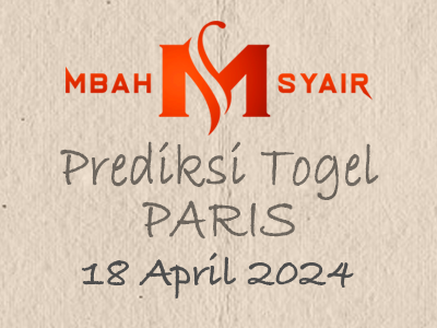 Kode Syair Paris 18 April 2024 Hari Kamis