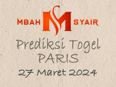 Kode Syair Paris 27 Maret 2024 Hari Rabu