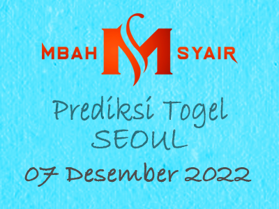 Kode Syair Seoul 7 Desember 2022 Hari Rabu