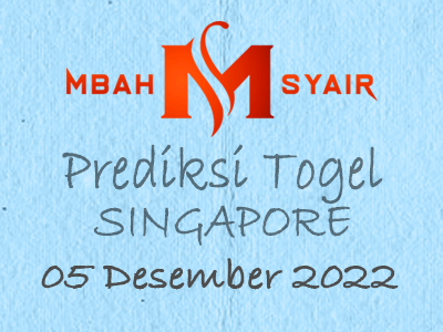 Kode Syair Singapore 5 Desember 2022 Hari Senin