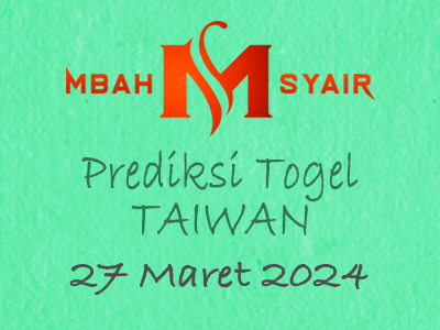 Kode Syair Taiwan 27 Maret 2024 Hari Rabu