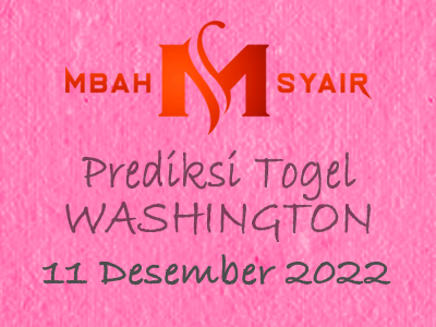 Kode Syair Washington 11 Desember 2022 Hari Minggu